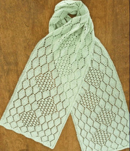 #AC-83 Hydrangea Lace Scarf Pattern