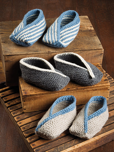 Adult Tiptoe Slippers Pattern