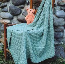 #BB217 Heritage Blanket for Baby Pattern