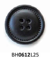 Black Leather Button