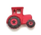 Red Tractor Button