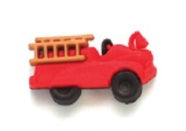 Red Fire Truck Button