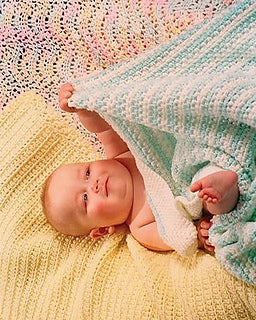 #CH-31 Easy Crocheted Baby Blankets Collection 1 Pattern