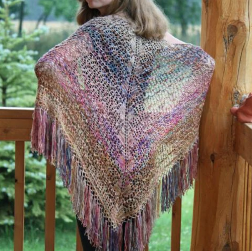 Charlotte's Web Shawl Pattern