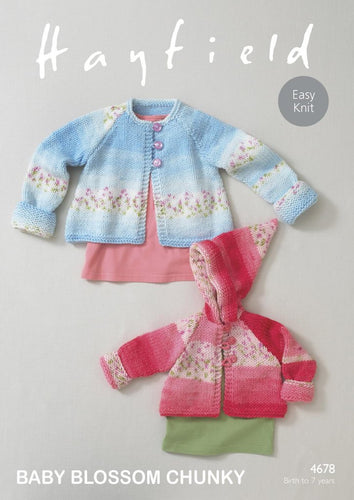 Baby Blossom Chunky Coats Pattern