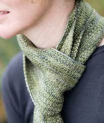 Crocheted Linen Stitch Scarf Pattern