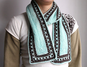 Dipsy-Doodle U-Turn Scarf Pattern