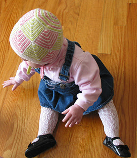 Domino Baby Bonnet Pattern