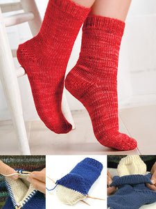 Double Take 2-at-a-Time Socks Pattern