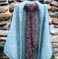 #EK707 English Garden Shawl & Scarf Pattern