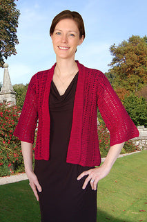 #C2.4 Easy Lace Jacket to Crochet Pattern