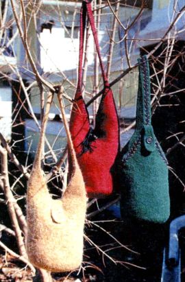 Felted Bucket Bag Pattern