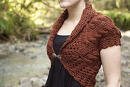 "Forest & Frill" Shrug Pattern