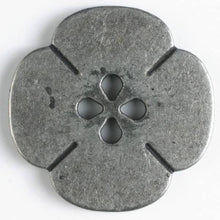 Full Metal Flower Button