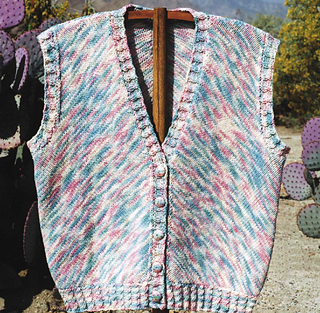 #GU407 Marble Mountain Vest Pattern