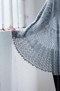 Girasole Circular Lace Shawl Pattern