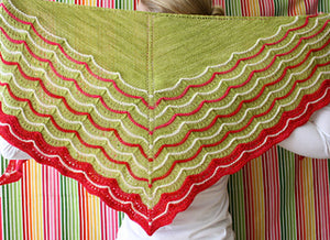 "Glacerie Shawl" Pattern