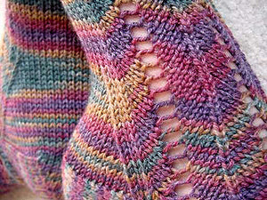 #FD-14 Grandiflora Sock Pattern