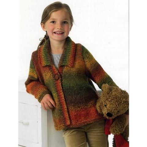 #JB086-Child's Chunky Jacket Pattern