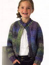 #JB087-Kids Chunky Jacket Pattern