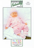 #K526 Jacket, Hat & Booties Pattern