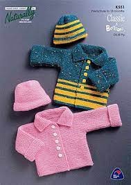 #K551 Baby Jacket & Hat Pattern