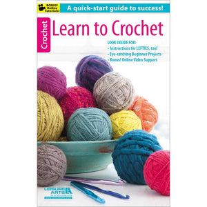 Leisure Arts "Learn To Crochet" Booklet