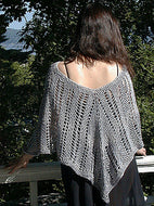 Liquid Silver Poncho Pattern