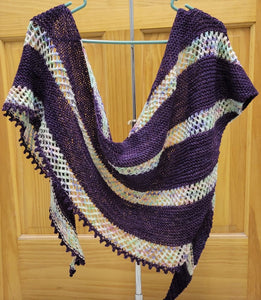 "Mesh-enger Shawl"