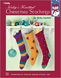 #3689 Nicky's Knitted Christmas Stockings Pattern Book
