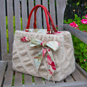 "Oblique Ruched Bag" Pattern