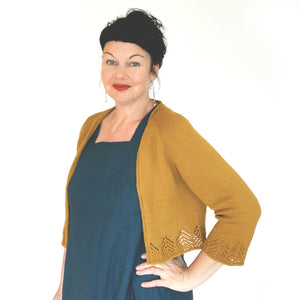 "Ochre Cardigan" Pattern