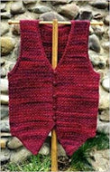 #PH601 Terre Bonne Tuxedo Vest to Crochet Pattern