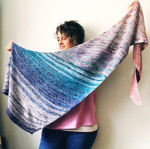 "Rain Falls" Shawl Pattern