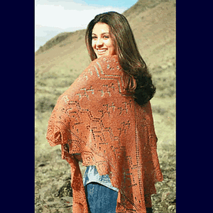 #S-2012 Spirit of the Southwest Shawl Pattern