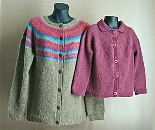 #SW-042 My First Top-Down Cardigan Pattern