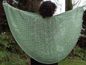 Shetland Garden Faroese Shawl Pattern