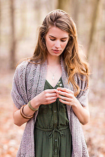 Stones & Stripes Lace & Garter Scarf Pattern