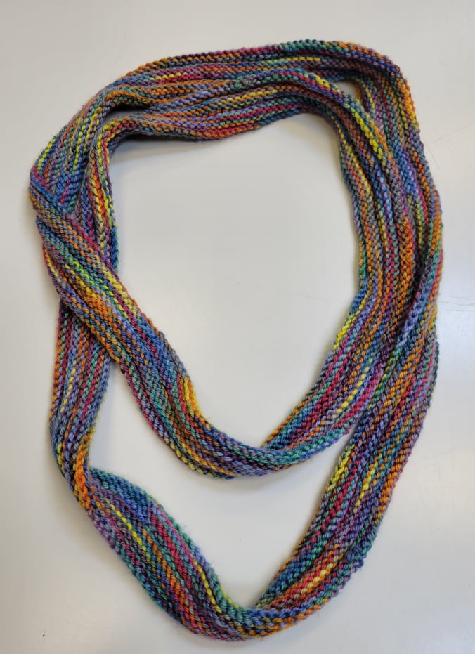Welted Mobius Cowl-Long
