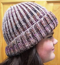 Basic 2 Color Reversible Brioche Hat & Scarf Pattern