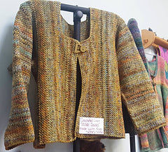 Crocheted Linen Stitch Jacket